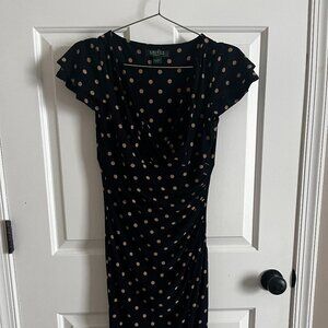 Sexy Retro Ralph Lauren Polka Dot Dress